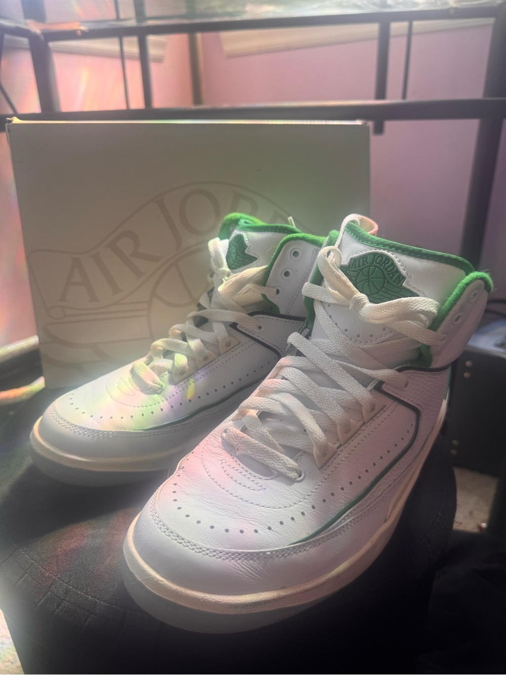 Air Jordan 2 Retro Lucky Green